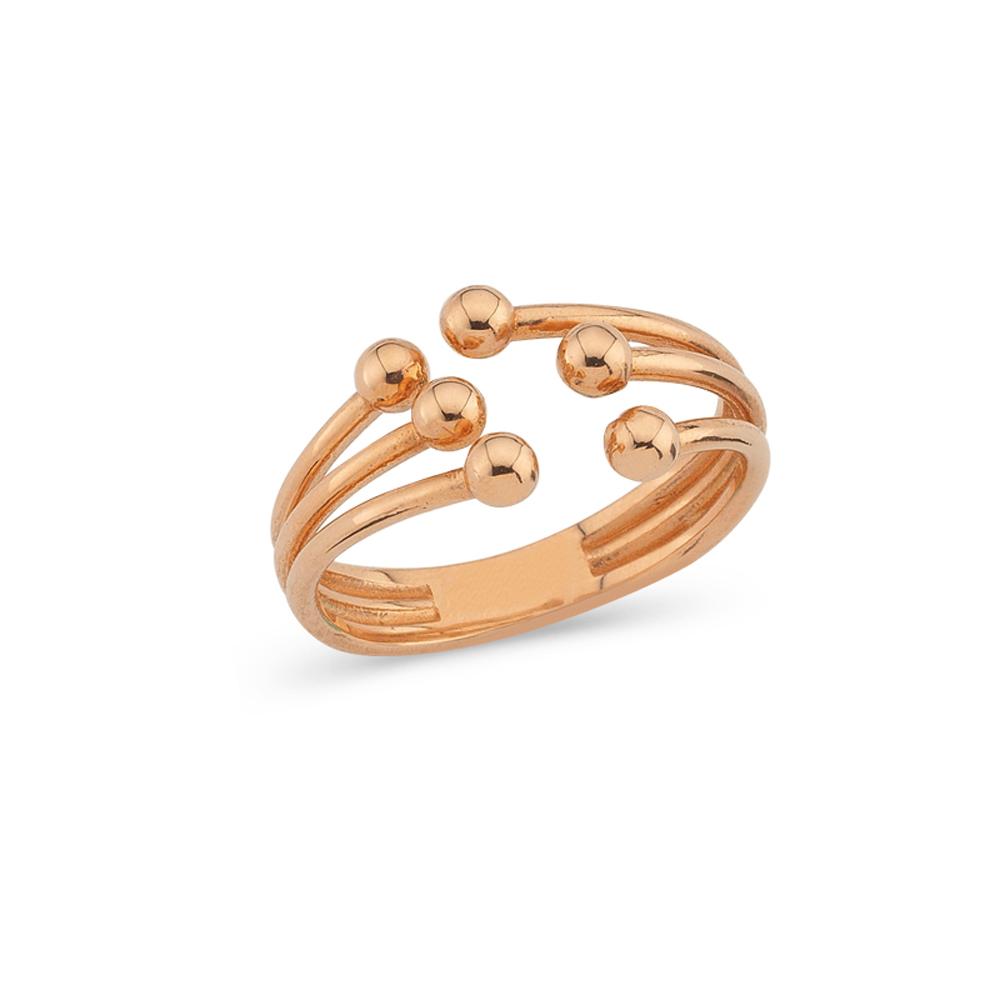 Wholesale Turkish Stackable 14k Gold Adjustable Ring