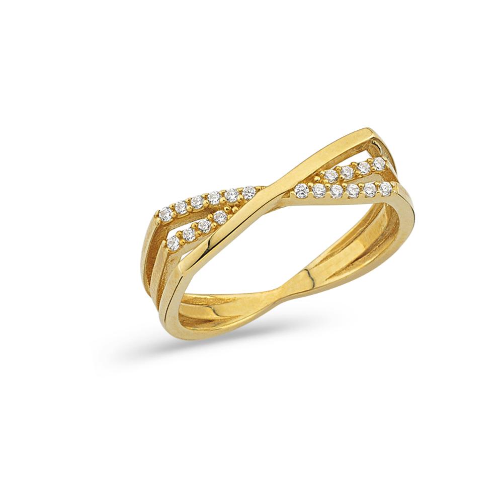 Unique Style Engagement Wholesale Turkish 14k Gold Ring